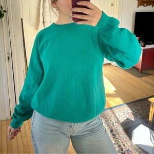 Teal Knit Sweater